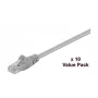 Microconnect V-UTP5005VP networking cable Grey 0.5 m Cat5e U/UTP (UTP)