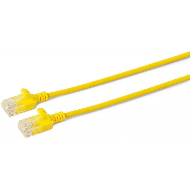 Microconnect V-UTP60015Y-SLIM networking cable Yellow 0.15 m Cat6 U/UTP (UTP)