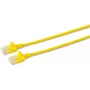 Microconnect V-UTP60015Y-SLIM networking cable Yellow 0.15 m Cat6 U/UTP (UTP)