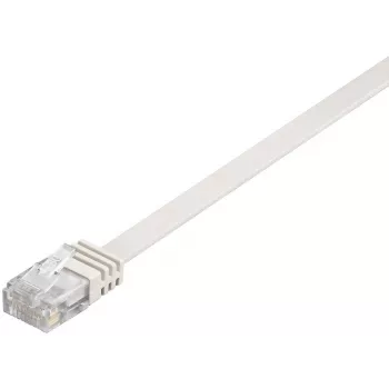 Microconnect V-UTP60025W-FLAT networking cable White 0.25 m Cat6 U/UTP (UTP)