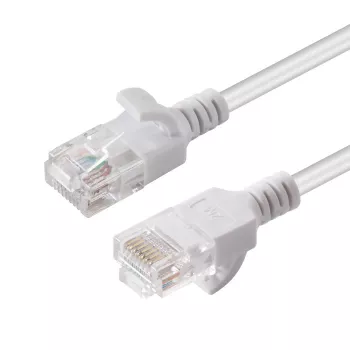 Microconnect V-UTP605W-SLIM networking cable White 5 m Cat6 U/UTP (UTP)
