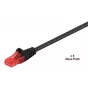 Microconnect V-UTP615SVP networking cable Black 15 m Cat6 U/UTP (UTP)