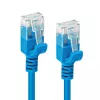 Microconnect V-UTP6A003B-SLIM networking cable Blue 0.3 m Cat6a U/UTP (UTP)