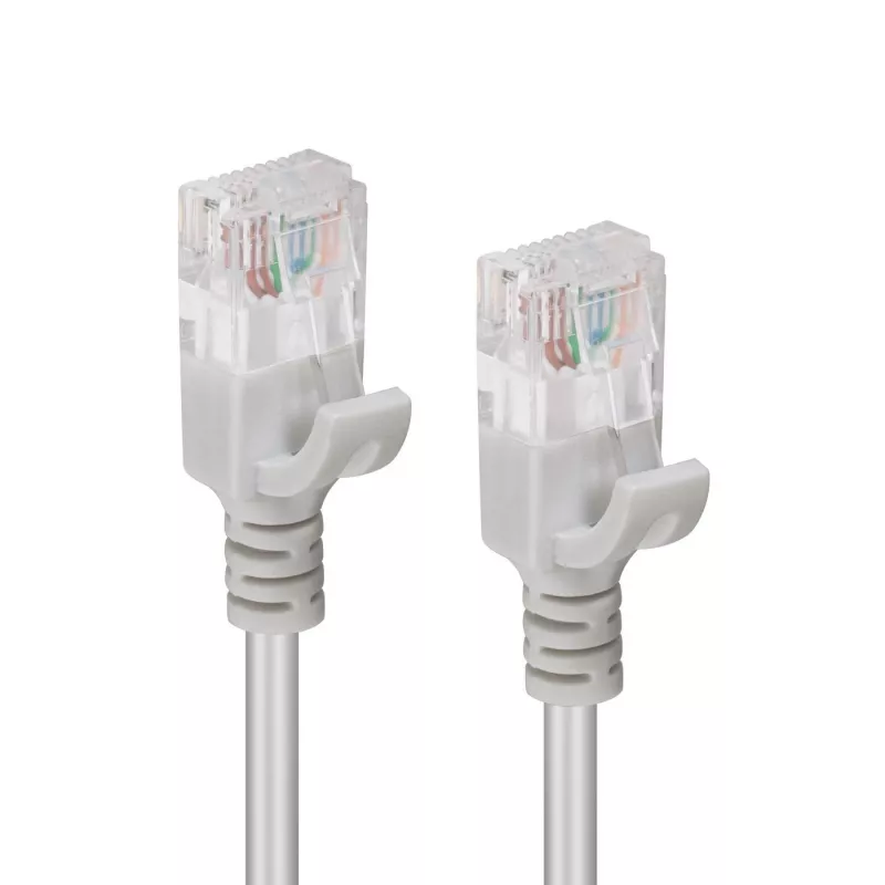 Microconnect V-UTP6A05-SLIM networking cable Grey 5 m Cat6a U/UTP (UTP)