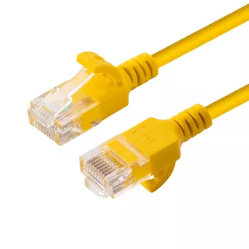 Microconnect V-UTP6A05Y-SLIM networking cable Yellow 5 m Cat6a U/UTP (UTP)
