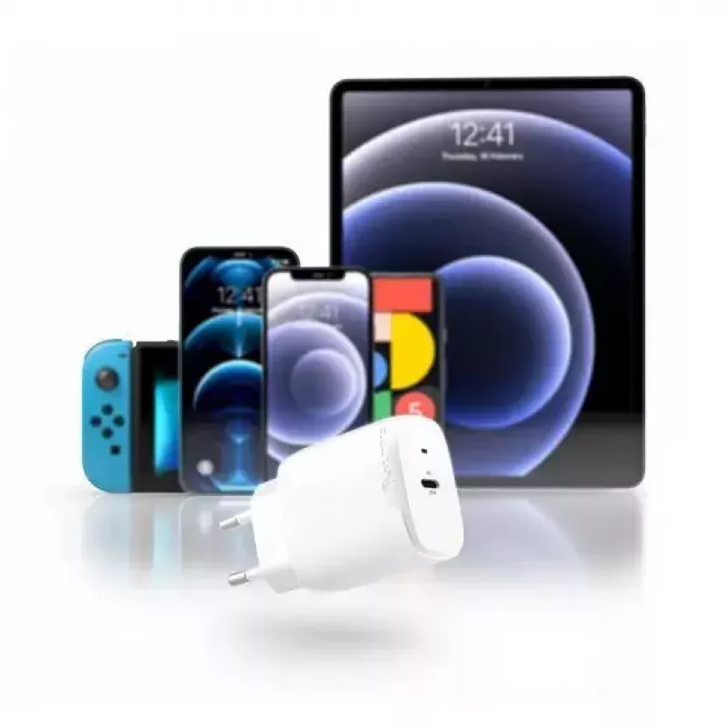 Indoor Charger ALOGIC WC1X20-EU Smartphone 100-240V USB-C White
