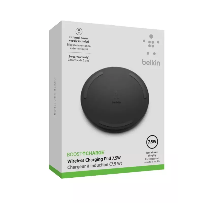 Wireless Charger Belkin Boost Charge WIA001VFBK Black