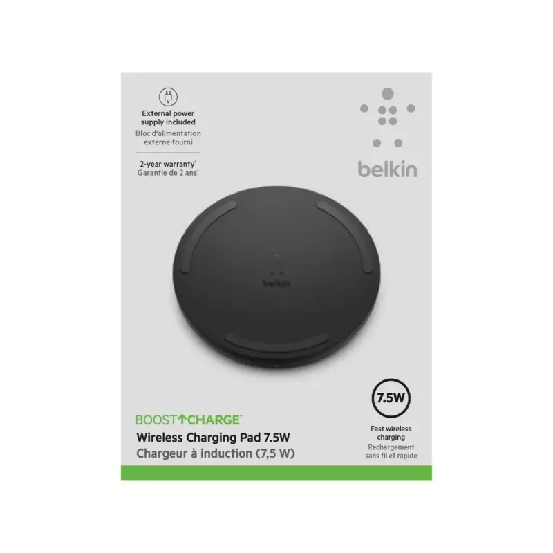 Wireless Charger Belkin Boost Charge WIA001VFBK Black