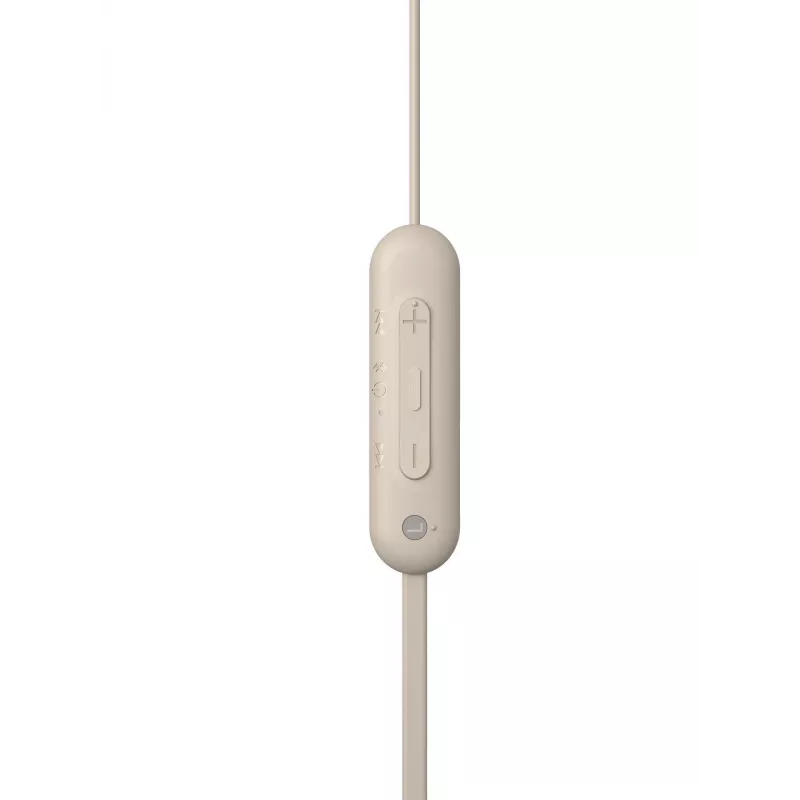 Sony WI-C100 Headset Wireless In-ear Calls/Music Bluetooth Beige