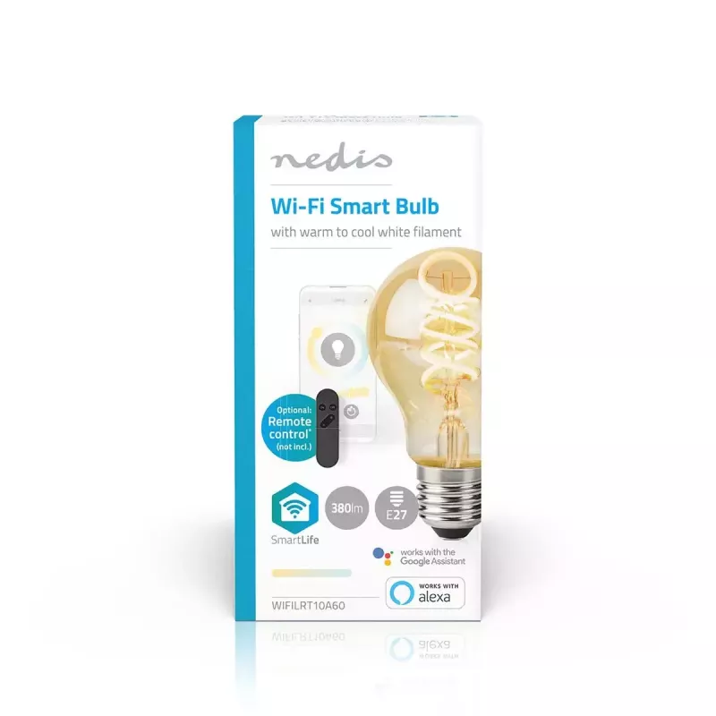 LED bulb Nedis SmartLife 4.9 W (E27) 360 lm, cool white / warm white, 10,000 h lifetime