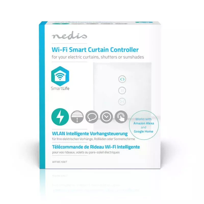 Wall-mounted WWAN transmitter Nedis WIFIWC10WT — Wired & Wireless smart home interface