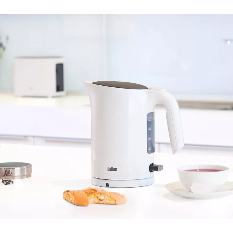 Braun PurEase WK 3100 WH electric kettle 1.7 L 2200 W White
