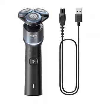 Electric shaver Philips Shaver 5000X series X5006/00 — 3 rotary heads, Wet & Dry, 50 min battery, USB-C fast charge