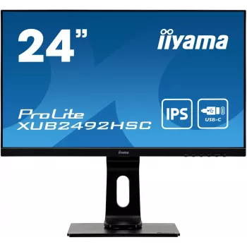 iiyama ProLite XUB2492HSC-B1 computer monitor 60.5 cm (23.8 inch) 1920 x 1080 pixels Full HD LCD Black