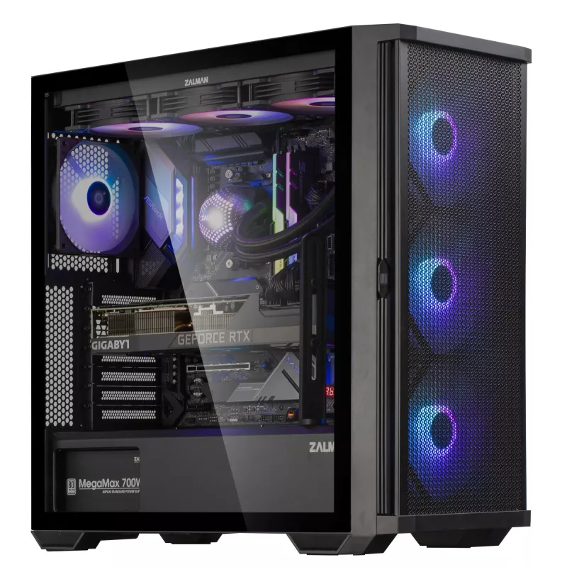 Zalman Z10 PLUS computer case Midi Tower Black