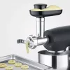 Severin ZB 5591 Mincer Attachment for KM 3896, KM 3897, KM 3898 Stand Mixers, Silver/Black