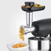 Severin ZB 5591 Mincer Attachment for KM 3896, KM 3897, KM 3898 Stand Mixers, Silver/Black