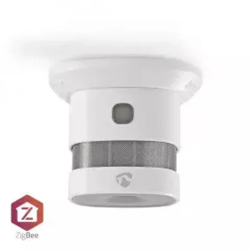 Smoke detector Nedis ZBDS10WT Ionization Wireless White