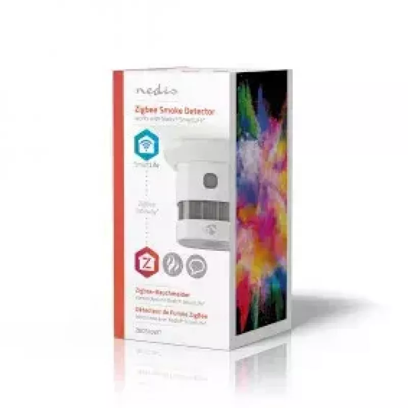 Smoke detector Nedis ZBDS10WT Ionization Wireless White