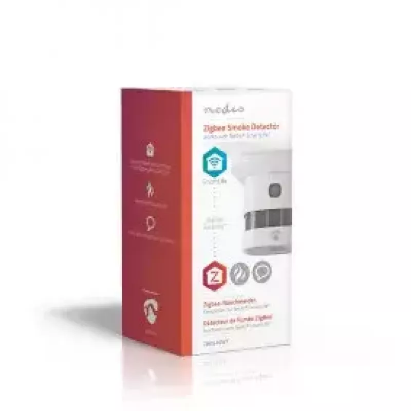 Smoke detector Nedis ZBDS10WT Ionization Wireless White