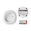 Smoke detector Nedis ZBDS10WT Ionization Wireless White