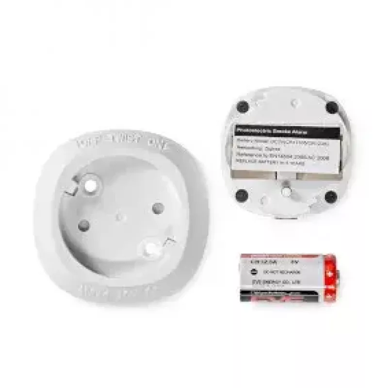 Smoke detector Nedis ZBDS10WT Ionization Wireless White