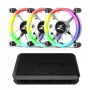 Zalman ZM-LF120A3 computer cooling system Computer case Fan 12 cm Black, White
