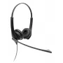 Jabra BIZ 1100 EDU DUO 3.5mm, Wired, 80 - 20000 Hz, Education, 89 g, Headset, Black