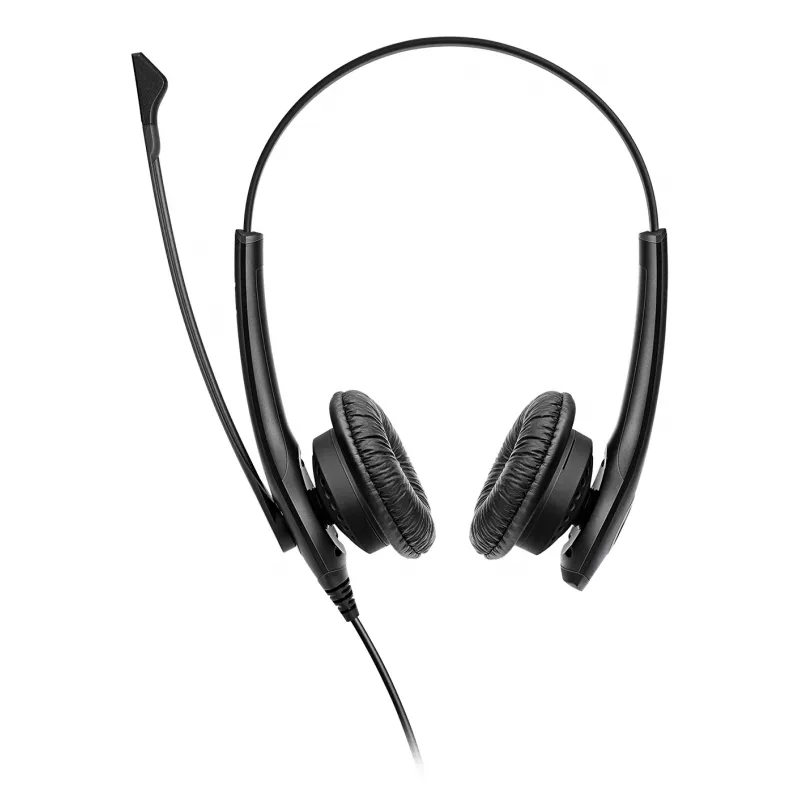 Jabra BIZ 1100 EDU DUO 3.5mm, Wired, 80 - 20000 Hz, Education, 89 g, Headset, Black