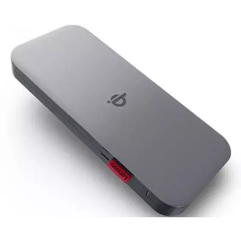 Lenovo GO Lithium Polymer (LiPo) 10000 mAh Wireless charging Grey