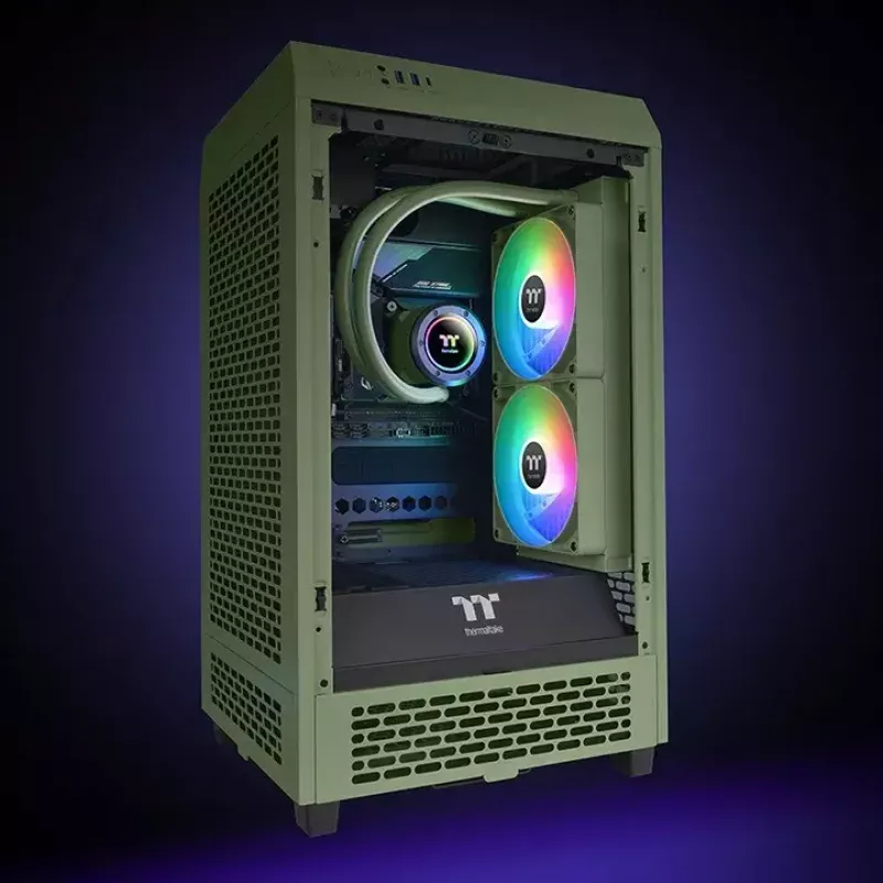 Liquid cooling kit Thermaltake TH280 V2 ARGB Green 84.32 cfm 3.02 mmH2O