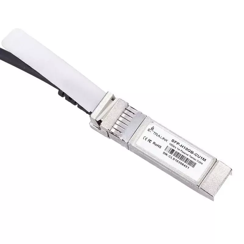 Extralink EX.2268 InfiniBand/fibre optic cable 1 m SFP+ DAC Black