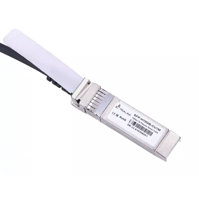 Extralink EX.2268 InfiniBand/fibre optic cable 1 m SFP+ DAC Black