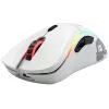 Glorious Gaming Glorious Model D Wireless - Matte White, Right-hand, RF Wireless, 19000 DPI, White
