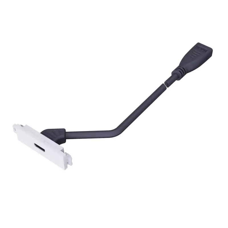 Vision Techconnect HDMI Booster Module 2m HDMI Type A Female Black White