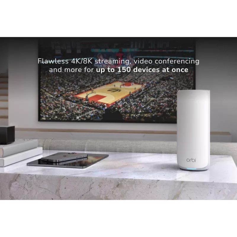 NETGEAR Orbi 870 Tri-band (2.4 GHz / 5 GHz / 6 GHz) White 5 Internal