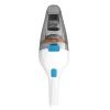 Black & Decker NVC115JL Cordless Handheld Vacuum, bagless, 3.6 V, 0.325 L, 8 W, Grey/White