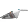 Black & Decker NVC115JL Cordless Handheld Vacuum, bagless, 3.6 V, 0.325 L, 8 W, Grey/White