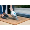 Black & Decker NVC115JL Cordless Handheld Vacuum, bagless, 3.6 V, 0.325 L, 8 W, Grey/White
