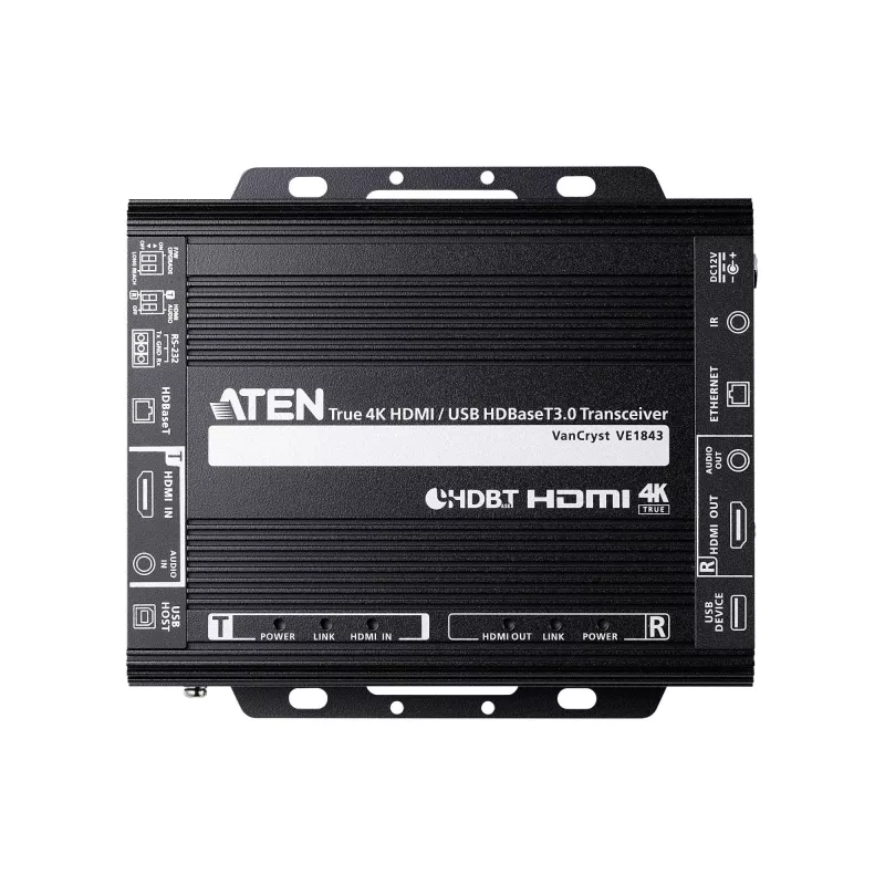 AV repeater ATEN True 4K HDMI / USB HDBaseT 3.0 Transceiver 4096 x 2160