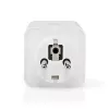 Smart plug Nedis WIFIP121FWT3 - Wi-Fi indoor outlet, pack of 3