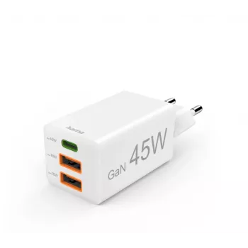 Hama 00201995 mobile device charger Smartphone White AC Fast charging Indoor, Outdoor