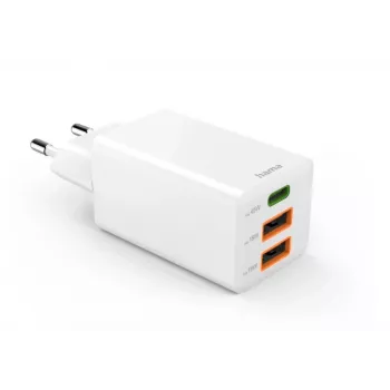 Hama 00201995 mobile device charger Smartphone White AC Fast charging Indoor, Outdoor