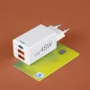 Hama 00201995 mobile device charger Smartphone White AC Fast charging Indoor, Outdoor