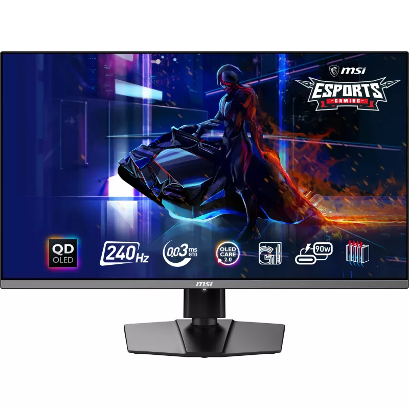 MSI MPG 321URX QD-OLED computer monitor 80 cm (31.5 inch) 3840 x 2160 pixels 4K Ultra HD Black