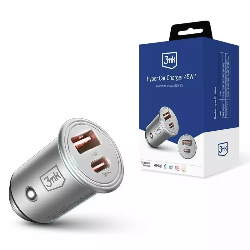 3MK Hyper Car Charger 3MK 1 pc