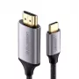 Ugreen 50570 video cable adapter 1.5 m USB C HDMI Type A (Standard) Black