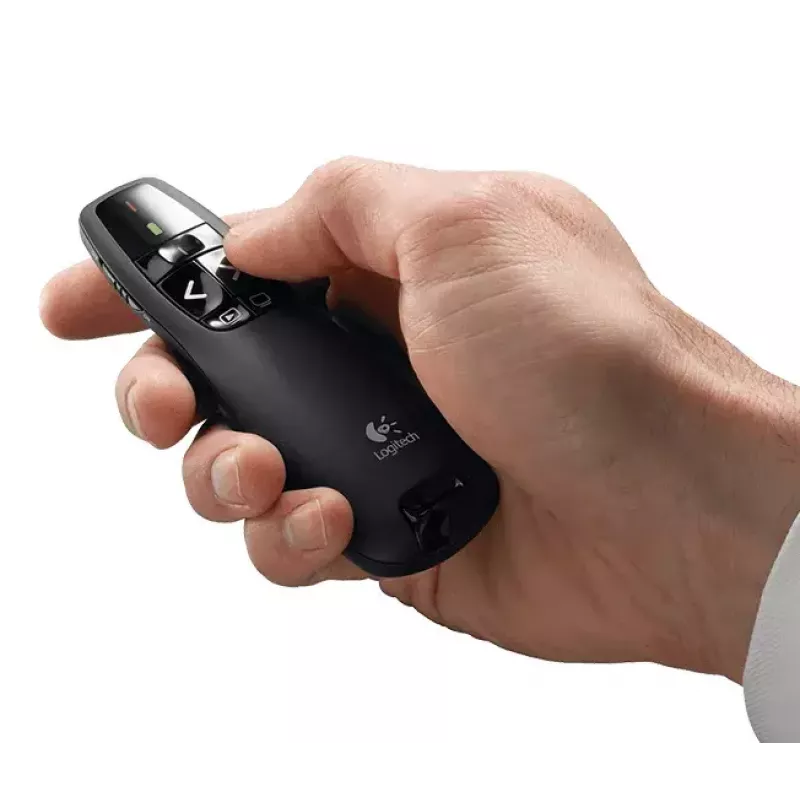 Cordless Presenter Logitech R400, USB, 910-001357, 910-001356