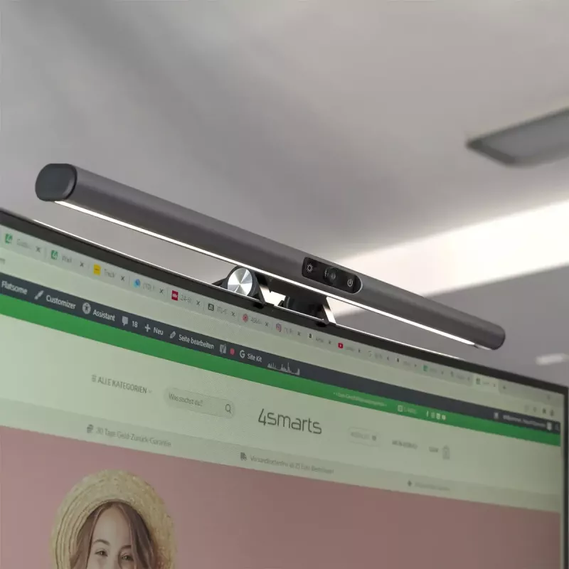 4smarts 2in1 LightBar Pro ABS Silver 447g