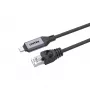 Networking cable UNITEK C18148AGY01-3M RJ45 Cat6 3m Black